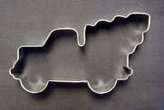 Truck with Tree Tin Cookie Cutter