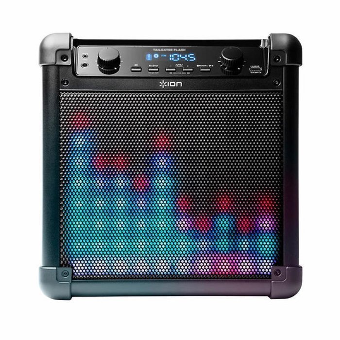 NEW! ION Audio Tailgater Flash 2-way Bluetooth Speaker with Sound Reactive LED "Dynamic Light Show" Mode and FREE... N3