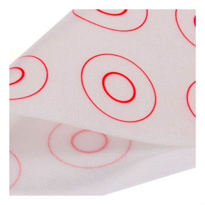 1x Platinum Silicone Oven Bake Tray Silpat Mat Macaron Macaroon Baking Mat Sheet Culinary Tool N2