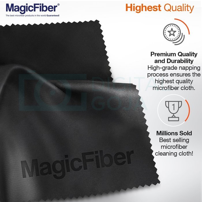 (6 Pack) MagicFiber Microfiber Cleaning Cloths - For All LCD Screens, Tablets, Lenses, and Other Delicate Surfaces... N6