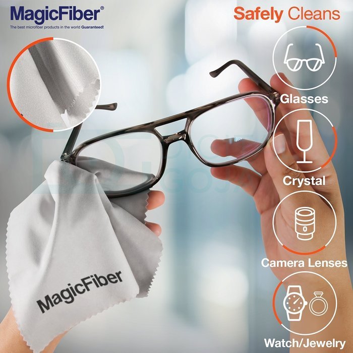 (6 Pack) MagicFiber Microfiber Cleaning Cloths - For All LCD Screens, Tablets, Lenses, and Other Delicate Surfaces... N21