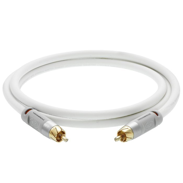 Mediabridge ULTRA Series Digital Audio Coaxial Cable (4 Feet) - Dual Shielded with RCA to RCA Gold-Plated Connectors... N10