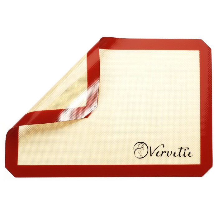 Vervetie Silicone Baking Mat Non-Stick Mat Silicone Cookie Mat for Oven, Bread, Pastry, Macaron, Bake Pan - 2... N3