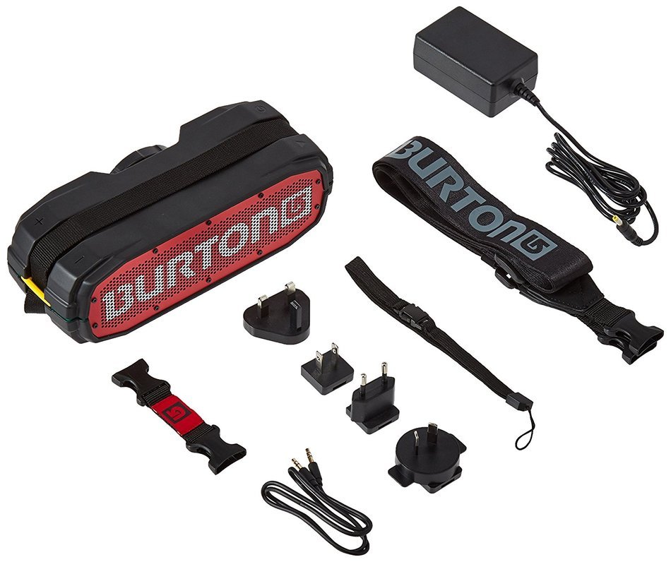 Burton Limited Edition BRAVEN BRV-X Portable Bluetooth Speaker [12 Hours][Waterproof] 5200 mAh Power Bank - Black...