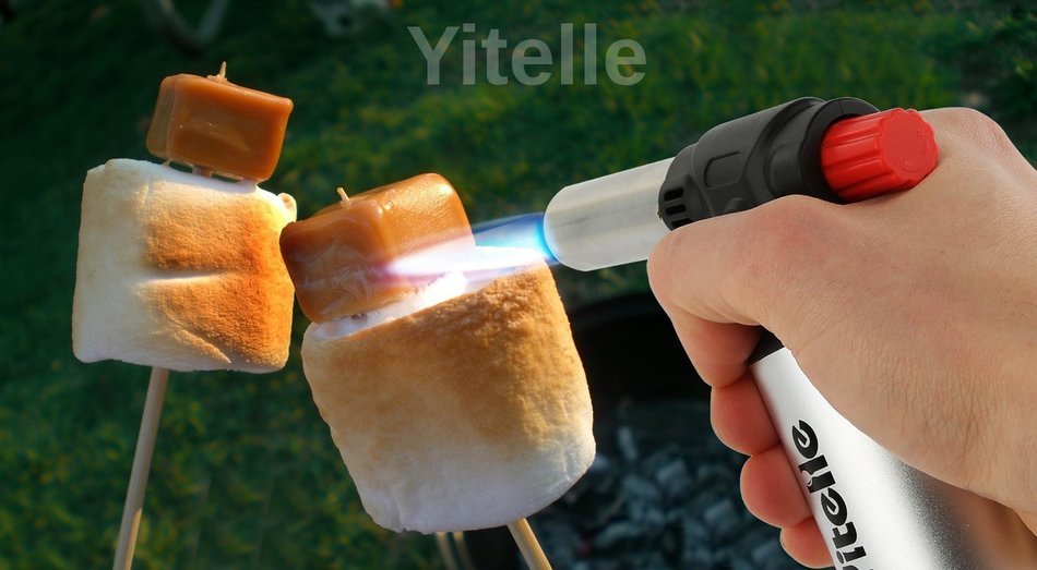 Yitelle Culinary Torch - Cooking Torch - Chef's Best Torch - Cr&egrave;me Brule Torch - Blow Torch - Multifunctional... N5