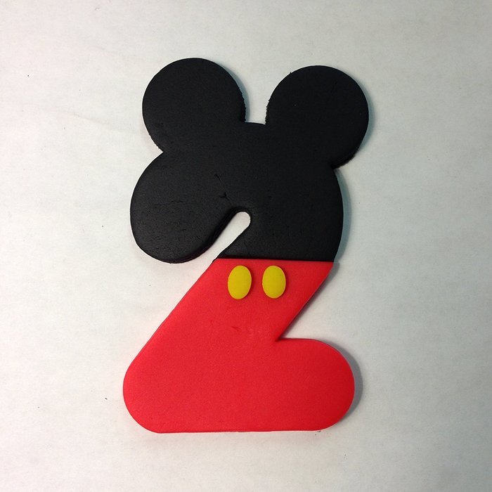 Mickey Number Two Cookie Cutter Set (4 Inches)