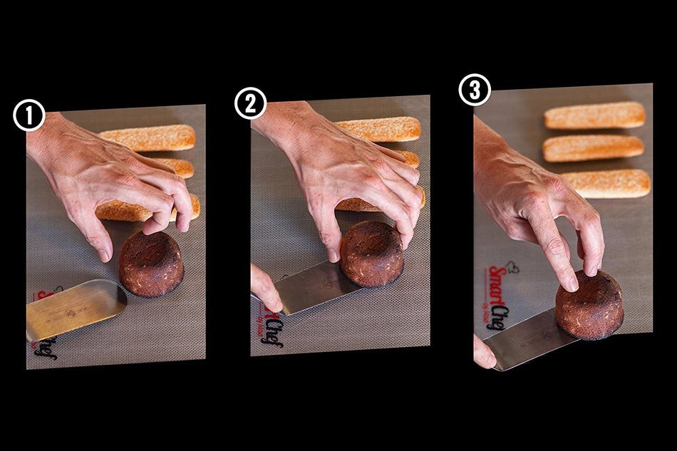 Silicone Baking Mat Smart Chef By Moa 15 3/4 '' X 11 3/4 '' Baking Sheet Essential Kitchen Utensil N9