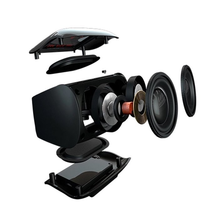 ONVO AJ-81 Black Portable Wireless Bluetooth 4.0 Speaker Powerful Sound for Apple & Other Smartphone Devices N6