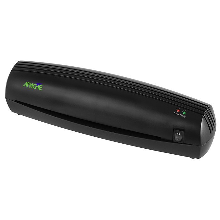 Apache AL9 9" Thermal Laminator and 20 Laminator Pouches N6