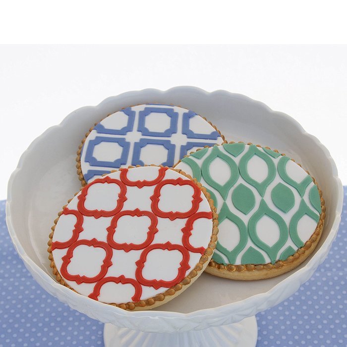 Sweet Elite Tools- Quatrefoil Element Cutter Set of 9 cutters for rolled fondant and gum paste- By Marina Sousa N6
