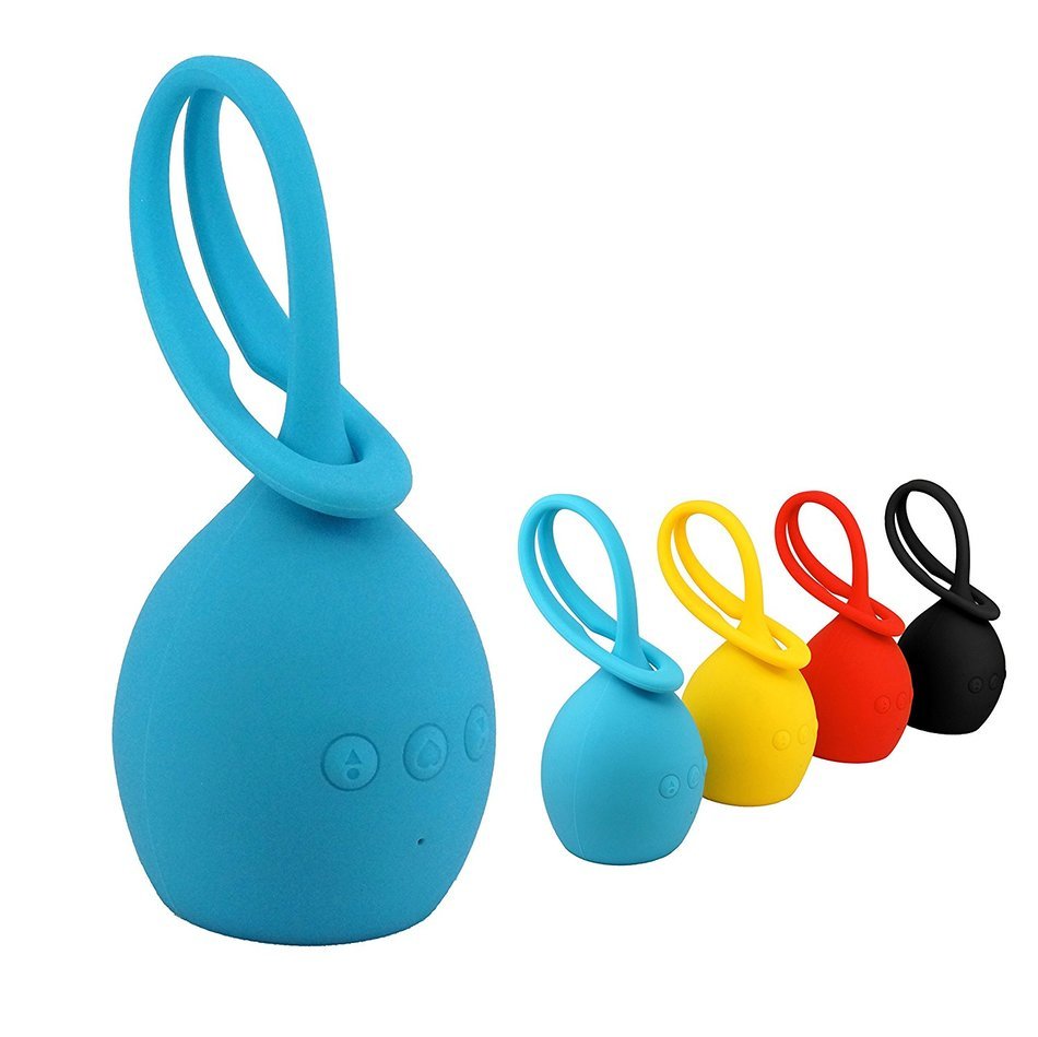 Vaspio LED Bluetooth Speaker Tadpole - Portable & Wireless Waterproof Silicone Outdoor Sports Travel Speakers...