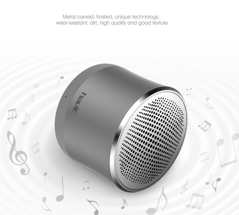 Havit HV-SK560BT Super Bass Bluetooth Speaker- Ultra Mini Metal Construction with Hands-free Function, Built-in... N6
