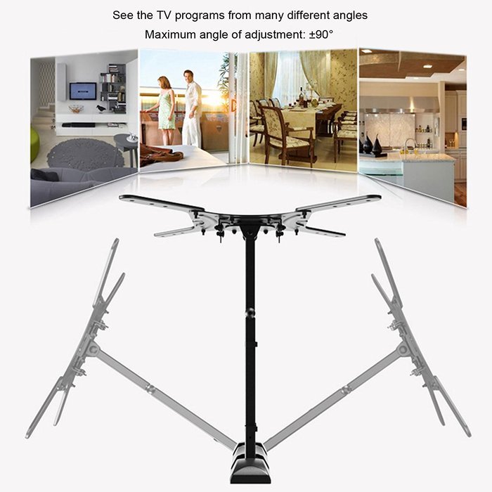 Yuanshikj TV Wall Mount for most 22"-55" LED LCD Plasma Flat Screen Monitor up to 88 lb VESA 400x400 with Full... N5