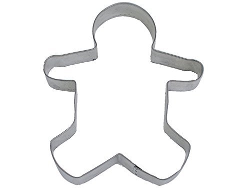 R & M International 5884 8-Inch Gingerbread Boy Cookie Cutter, X-Large
