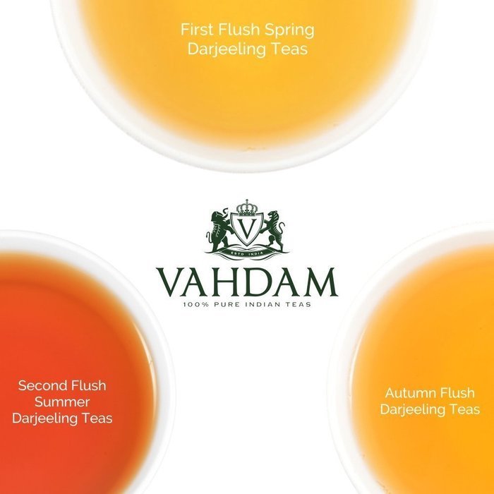 10 Exotic Darjeeling,​ Premium Tea Sampler​ - Includes ​Exotic 2016 Harvest Loose Leaf Teas,First Flush, Second... N2