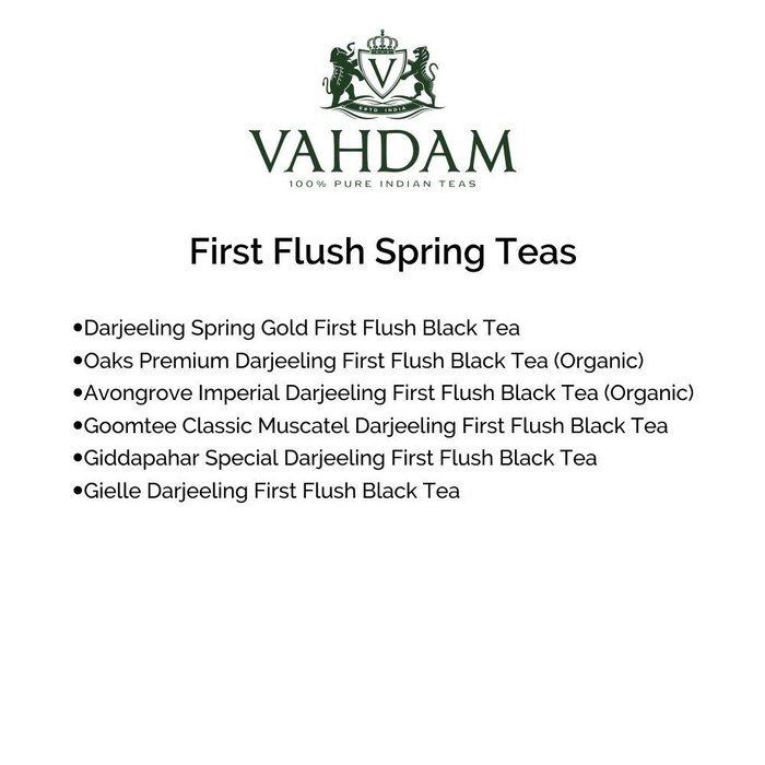 10 Exotic Darjeeling,​ Premium Tea Sampler​ - Includes ​Exotic 2016 Harvest Loose Leaf Teas,First Flush, Second... N4