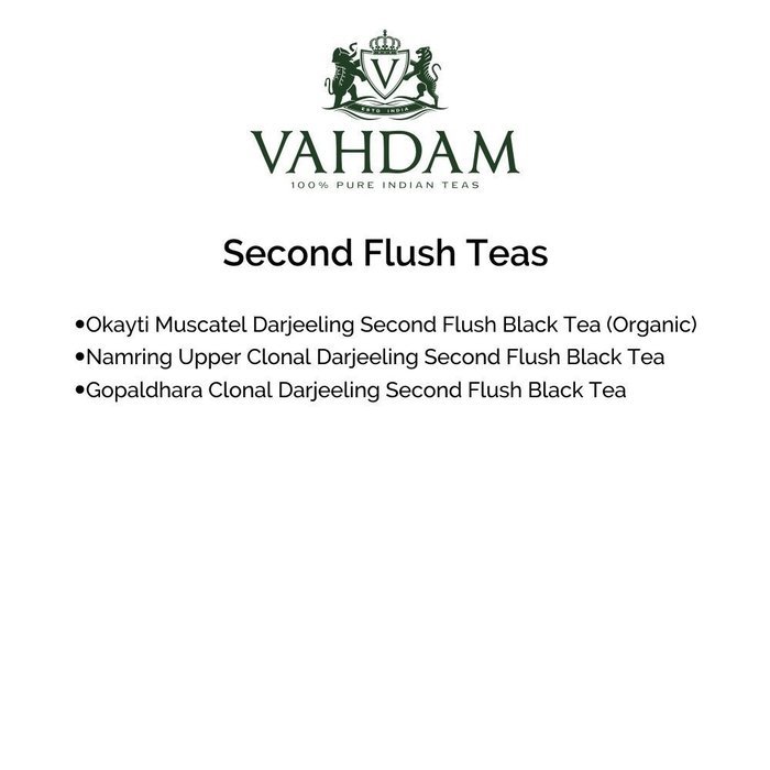 10 Exotic Darjeeling,​ Premium Tea Sampler​ - Includes ​Exotic 2016 Harvest Loose Leaf Teas,First Flush, Second... N5