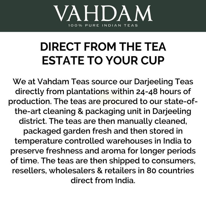 10 Exotic Darjeeling,​ Premium Tea Sampler​ - Includes ​Exotic 2016 Harvest Loose Leaf Teas,First Flush, Second... N13