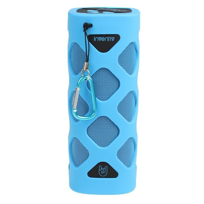 Inventiv Roxon Portable Bluetooth Speaker Outdoor Rugged Water Resistant Dust & Shock Proof (Blue) N3