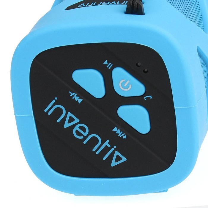 Inventiv Roxon Portable Bluetooth Speaker Outdoor Rugged Water Resistant Dust & Shock Proof (Blue) N5
