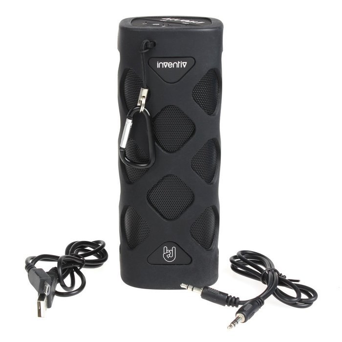 Inventiv Roxon Portable Bluetooth Speaker Outdoor Rugged Water Resistant Dust & Shock Proof (Blue) N11