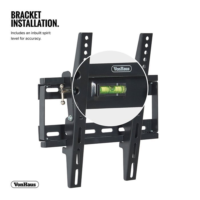 VonHaus TV WALL MOUNT Fits All Models LCD, LED & Plasma TV - Samsung Sony Philips Toshiba - (17 - 37.5") - Super-Strength... N2