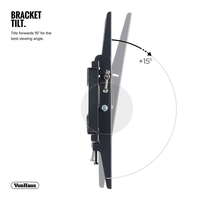 VonHaus TV WALL MOUNT Fits All Models LCD, LED & Plasma TV - Samsung Sony Philips Toshiba - (17 - 37.5") - Super-Strength... N5