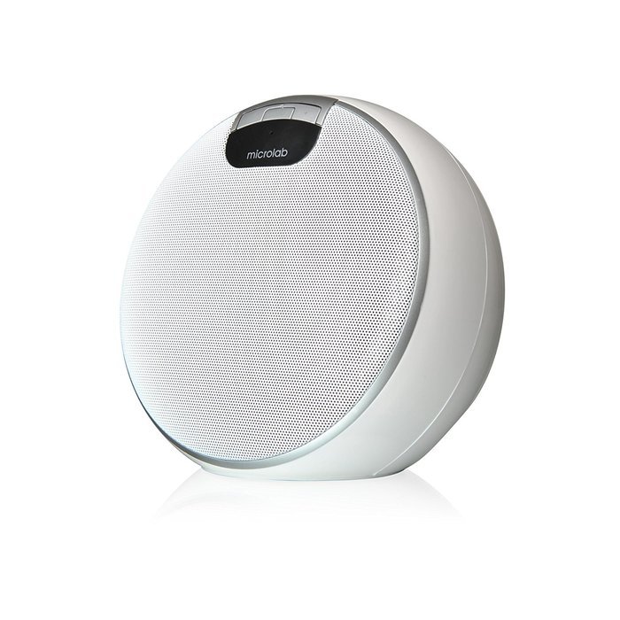 Microlab MD312 Bluetooth Wireless Portable Speaker (White)
