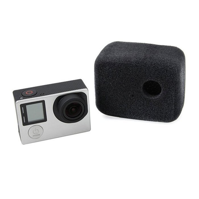 Anti Wind Noise Reduction Windshield Cover Soft Foam Windscreen to Optimal Audio Recording for Gopro Hero 3 3+ 4 N3