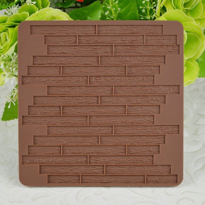 Mandydov Bark Embossed Silicone Fondant Mold Cake Mould