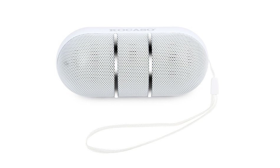 Kocaso Portable LED Rainbow Bluetooth Wireless Speaker With Hands Free Calling (Blue) N10