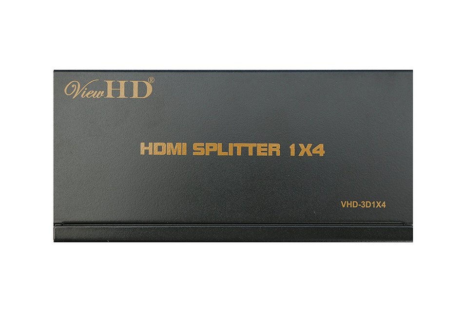 ViewHD 2 Port 1x2 Powered HDMI Mini Splitter for 1080P & 3D | Model: VHD-1X2MN3D N27