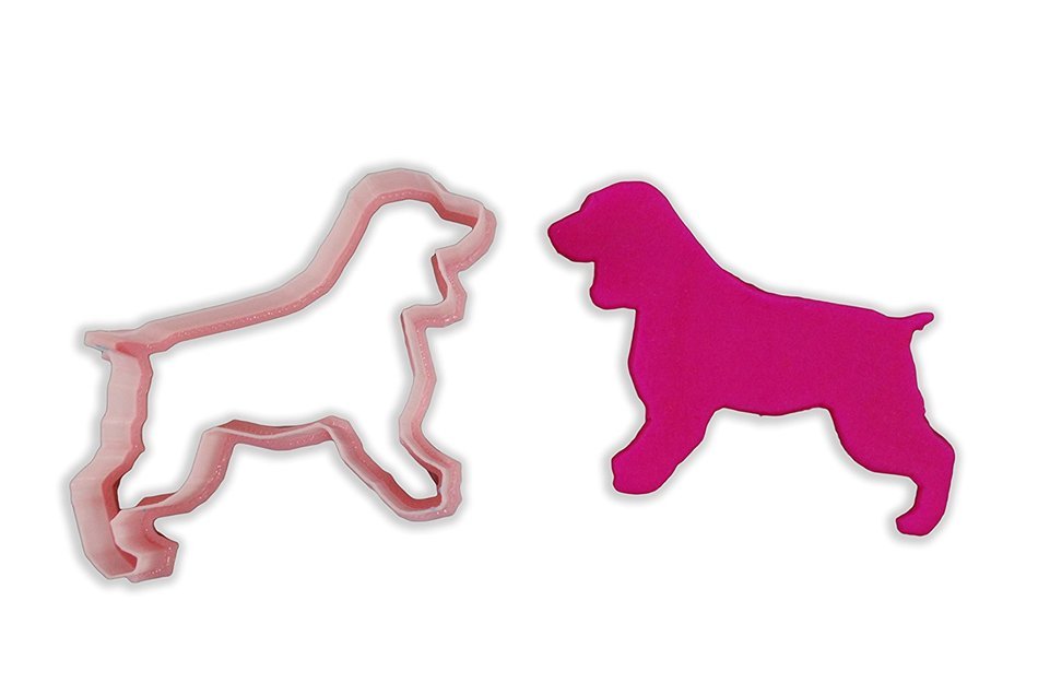 Cocker Spaniel Dog Breed Cookie Cutter - LARGE - 4 Inches