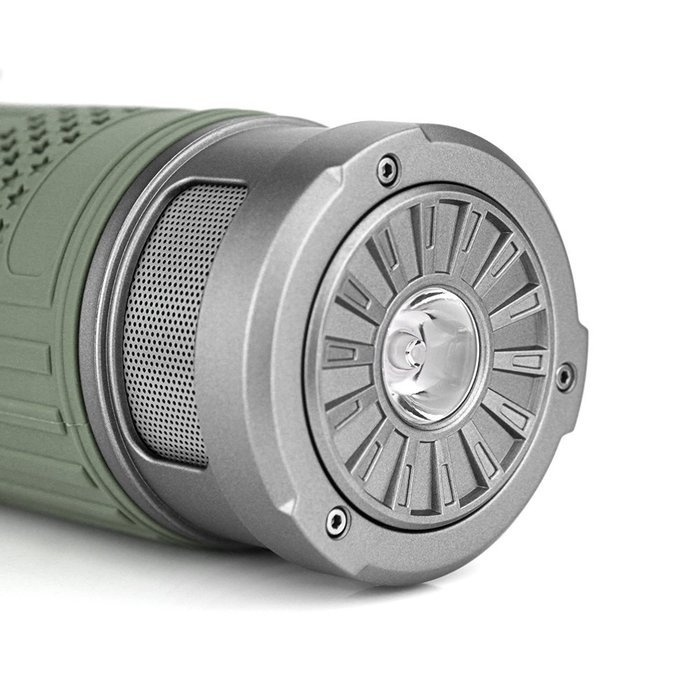 BUTEFO Outdoor Sports Bluetooth Speaker TF Card/Audio Input/IP45 Dustproof Waterproof/3-Mode Torch/Microphone... N52