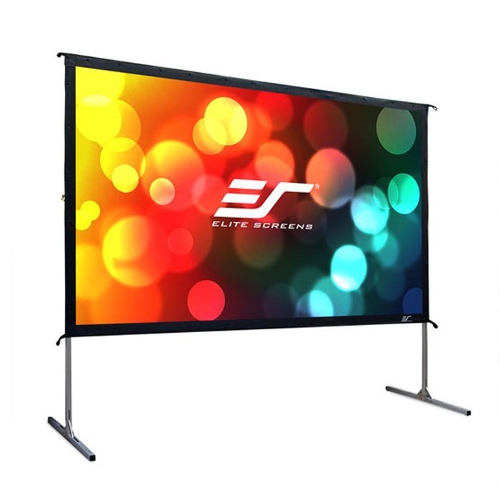 Elite Screens Yard Master 2, 120-inch 16:9, Foldable Outdoor Front Projection Movie Projector Screen, OMS120H2 N7