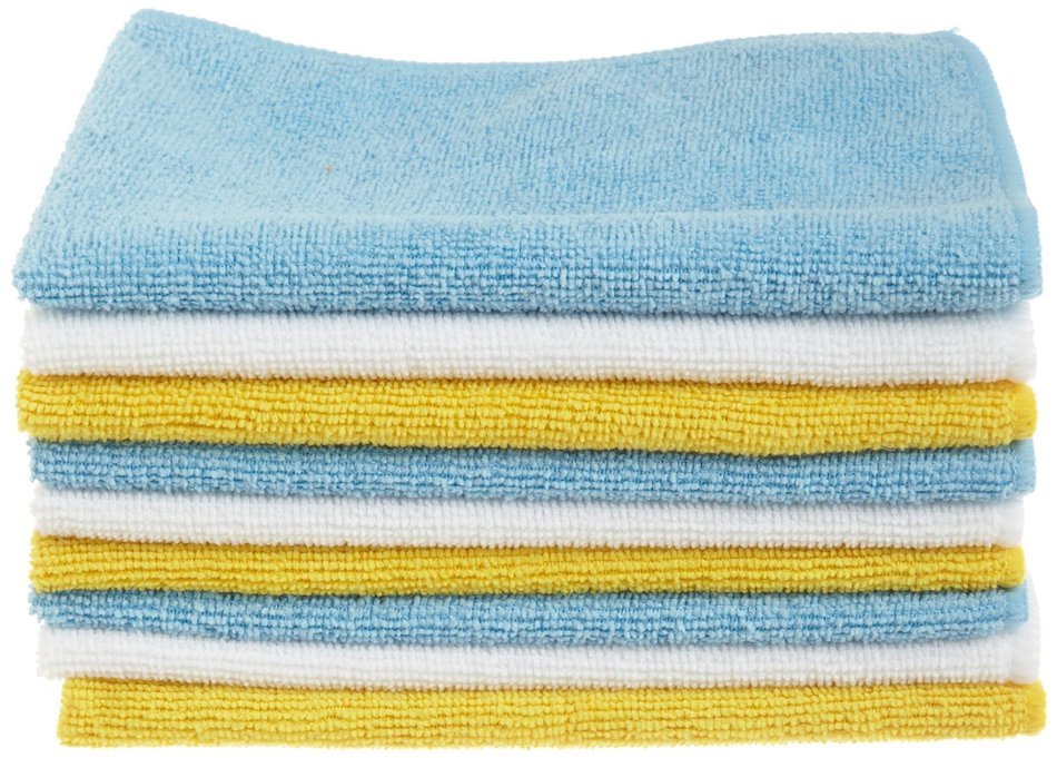 AmazonBasics Microfiber Cleaning Cloth - 144 Pack