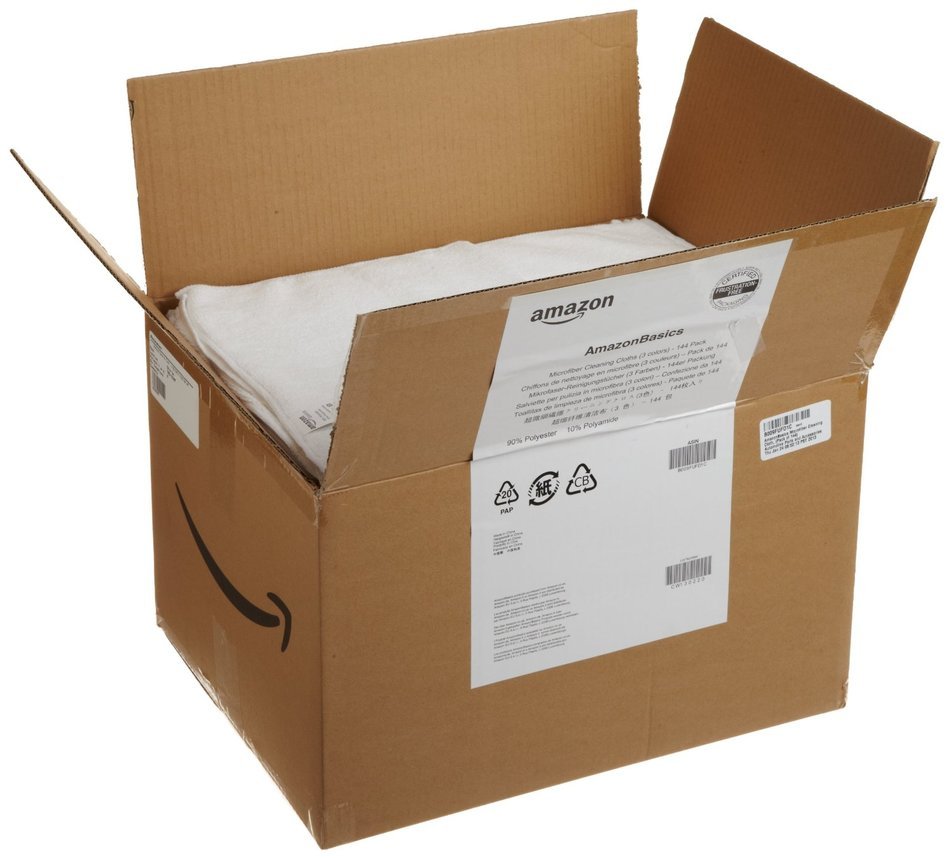 AmazonBasics Microfiber Cleaning Cloth - 144 Pack N2