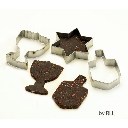 Hanukkah Themed Metal Cookie Cutters N2