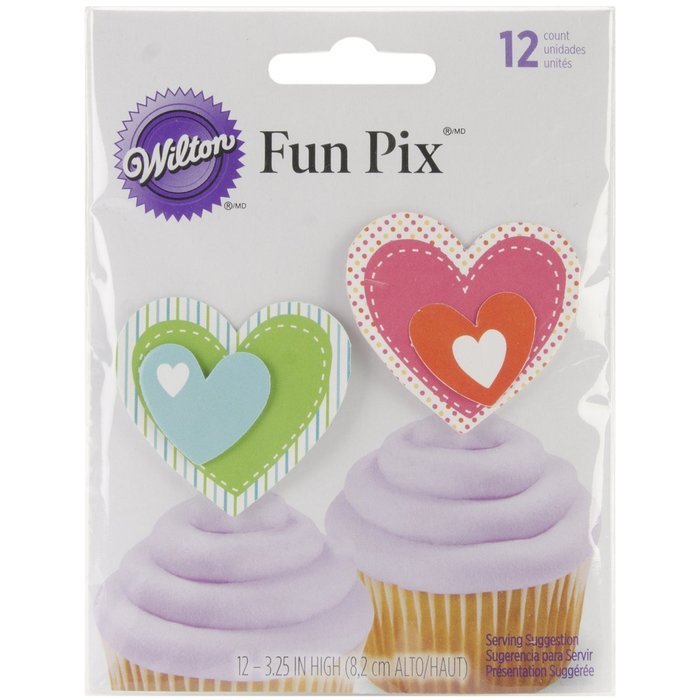 Wilton Minnie Mouse/Daisy Duck Cupcake Fun Pix, 24 Count N9