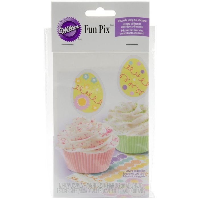 Wilton Minnie Mouse/Daisy Duck Cupcake Fun Pix, 24 Count N19