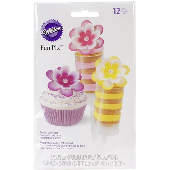 Wilton Minnie Mouse/Daisy Duck Cupcake Fun Pix, 24 Count N21