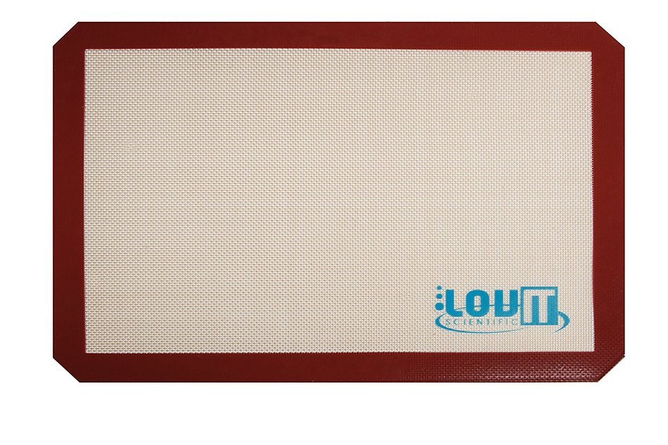 Silicone Baking Mat Set of 2- Lovit Scientific Best Quality Silicone Mats for Baking, Concentrates & Cookie Rolling... N3