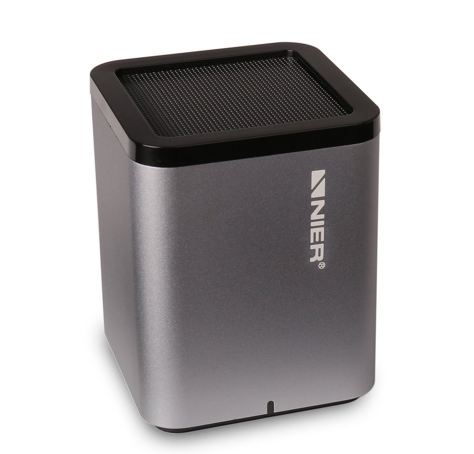 NIER MBOX Portable Mini Bluetooth speaker with Aluminum Housing，5W Powerful Sound, 1000mAh Rechargeable Battery... N4