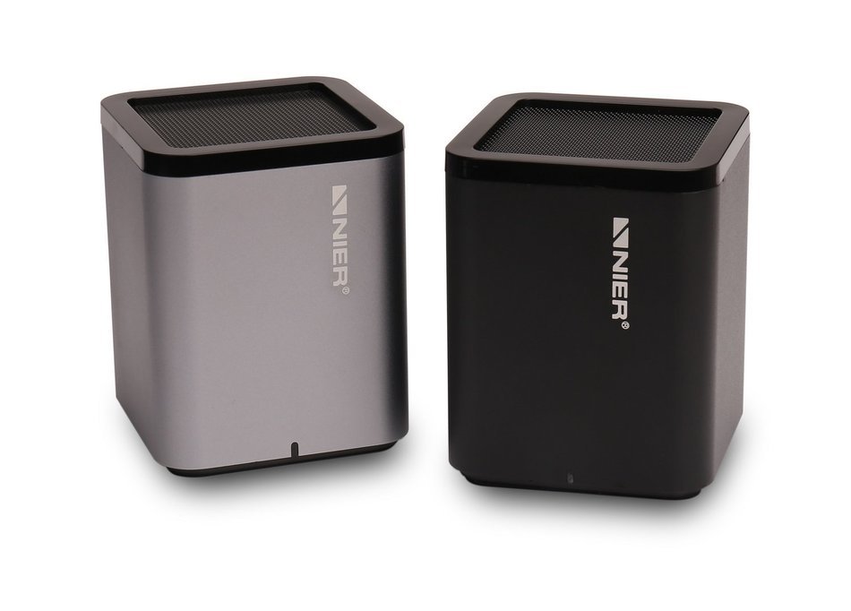 NIER MBOX Portable Mini Bluetooth speaker with Aluminum Housing，5W Powerful Sound, 1000mAh Rechargeable Battery... N6