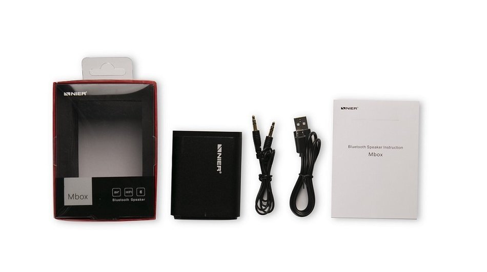 NIER MBOX Portable Mini Bluetooth speaker with Aluminum Housing，5W Powerful Sound, 1000mAh Rechargeable Battery... N7