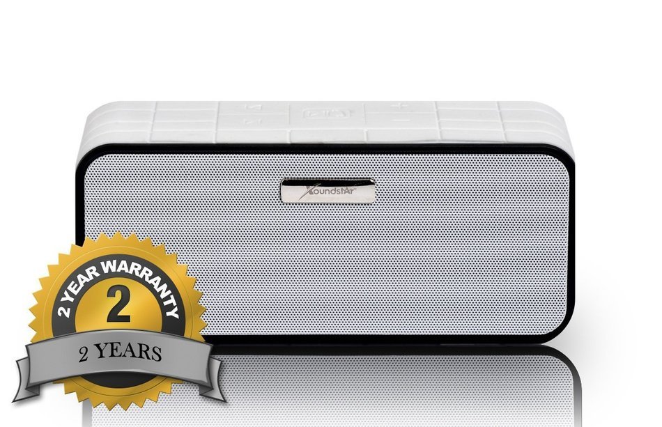 Xoundstar&reg; Smart Wireless Bluetooth Speaker Portable, High-Fidelity Stereo Speaker with Wireless SIRI Connectivity... N4