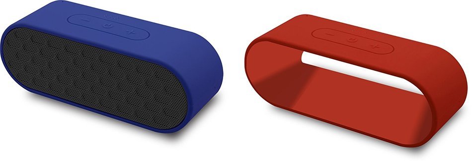 iLive iSB235 Portable Wireless Bluetooth Speaker with Changeable Rubberized Covers N5