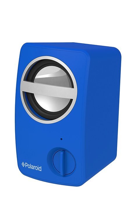 Polaroid PBT501BL Universal Wireless Bluetooth Mini Speaker for Smartphones and Tablets (Blue)