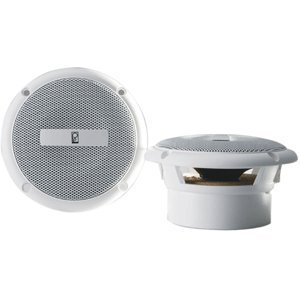 POLY-PLANAR WHITE 3" FLUSH MOUNT SPEAKERS (PAIR) "Prod. Type: Entertainment"
