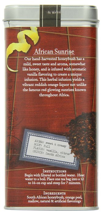 The Coffee Bean & Tea Leaf African Sunrise Honeybush Naturally Caffeine-Free, 20 Count Filter Bag N4